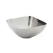 Steelite GWSBSQ18 Square Snack Dish, 6 oz, 3.5" x 3.5" x 1.625" Stainless Steel - 24/Case 1 image