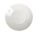 Steelite HL08000 - 48 Oz (1.5 Qt) Small Round China Bowl, 10" Dia x 1.625" H, General Usage - 1 Dozen 1 image