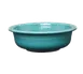 Steelite HL471107 - 1.25 Qt Turquoise Round China Bowl, 8.25" x 2.75" , Oven Safe to 425°F - 4/Case 1 image