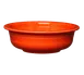 Steelite HL471338 1.25 Qt (36 Oz) Bowl, 8.25" Diameter, Fiesta Poppy, Oven Safe 425°F - 4/Case 1 image