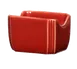 Steelite HL479326 - Sugar Caddy, 3.5" x 2.625" x 2.25", China, Scarlet, Oven Safe to 425°F - 1 Dozen 1 image