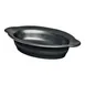 Steelite HL58720000 Oval Bowl 13 Oz (9.125" x 5.625" x 2"), Fiesta Handles Oven Safe 425°F - 4/Case 1 image