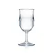 Steelite N405503 Strahl® Pina Colada Goblet, 13.5 Oz Clear PC, Hand‑Finished, 7-1/2" H - 1 Dozen 1 image