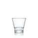 Steelite N710093 - 9 oz Clear Polycarbonate Rocks Glass, 3-5/8" H x 3-1/2" Dia, 1 Dozen 1 image