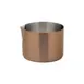 Steelite UF92109 Creamer Pitcher 9‑Ounce Copper Steel Pourer 2.953" x 2.953" x 2.25"- 6/Case 1 image