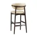 G & A 9689 Nora Upholstered Bar Stool with European Beechwood Frame and Non-Marring Plastic Floor Glides 2 image