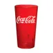GET 6624-RC-EC Plastic Tumbler, 24 oz Red, Durable Plastic Construction, Beverage Cup - 1/Case 1 image