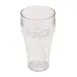 GET 7720-CCL Coke Pebble Bell Tumbler, 20 Oz Clear Plastic, Lightweight Drinkware - Case 1 image