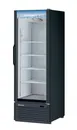 Turbo Air TGM-23B-N6 26 3/8" 1-Glass Door Black Merchandiser Refrigerator, 18.9 cu. ft. 1 image