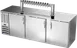 Beverage Air DD72HC‑S‑12T Keg Cooler, 60"–72" Wide, Stainless, 3‑Half‑Barrel, 2 Faucet Columns 1 image