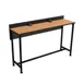 Plymold 1907242 6'W x 19'D Bar Height Powered Dining Counter, Laminate Top, 42"H 1 image