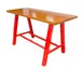 Plymold 30072SWA42 Atlas Communal Table, 30x72, Rectangular, Bar Height, Solid Beechwood 1 image