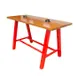 Plymold 30096SWA42 Atlas Communal Table, 30x96, Bar Height, Solid Beechwood Top 2 image