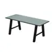 Plymold 30096TPDA30 Atlas Communal Table, 96" x 30", Rectangular, Laminate Top, Steel Legs 1 image