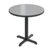 Plymold 60000PVC Round Laminate Restaurant Table Top, 60" Dia., PVC Edge Molding 1 image