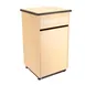 Plymold 80100DE Cabinet Style Trash Receptacle 1 image