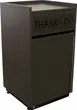 Plymold 80501GN Cabinet Style Trash Receptacle 1 image