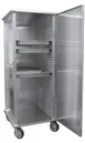 Alexander Industries A-PA500 70"H Mobile Bun Pan Cabinet, 40 Pan 12"x20", Aluminum, NSF 1 image