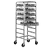 Alexander Industries CG-100 Mobile Utility Rack, 62H x 22.5D x 22.5W, 8-Tray 20x20 Capacity, Aluminum, NSF 1 image