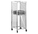 Alexander Industries HDPA-500 Heavy Duty Aluminum Steam Table Pan Rack, 73H, 3 Center, 1200 lb, NSF 1 image