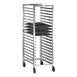 Alexander Industries HDTR-601 Mobile Tray Rack, 72H x 23.5W x 30D, 1200 lb, NSF, Aluminum 1 image