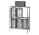 Alexander Industries SUK-60 Keg Rack, 60"W x 18"D x 76"H, 6 Keg Capacity, Aluminum Construction, NSF Certified 1 image