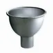 American Metalcraft 1004 Funnel - 4 Qt (65 oz), 8.75" Bowl, 3" Neck, 8" H, 14G Aluminum 1 image