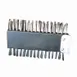 American Metalcraft 1423 Broiler/Grill Brush – 31" Handle, Steel Bristles, Scraper, Threaded Tip 1 image