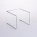 American Metalcraft 190039 Pizza Stand, Rectangular 9" X 8" X 7" Chrome Plated Steel, Hand Wash Only 1 image