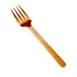 American Metalcraft BVHF Cold Meat Fork, 13‑14" Hammered 18/0 Stainless Steel, Bronze Finish 1 image