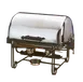 American Metalcraft CDFP33 Rectangular Stainless Steel Chafer Food Pan for Mesa Series 1 image