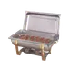 American Metalcraft CDFP88 Full-Size Rectangular Stainless Steel Chafer Food Pan for Allegro Chafers 1 image