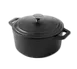 American Metalcraft CIPR3 Cast Iron Casserole, 3‑Quart (90 oz) 8‑3⁄4″ Dia X 4″ H With Handle And Lid 1 image
