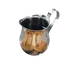 American Metalcraft CP300 Creamer Pitcher, 3 Oz, 2-1/8" X 3-3/4" X 2-3/8" Stainless Steel, Loop Handle 1 image