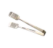 American Metalcraft IT878 9-1/2" Stainless Steel Pastry Meat Serving Tongs, 9.5" Length 1 image