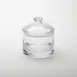 American Metalcraft JPC35 Clear Polycarbonate 35 Oz Plastic Storage Jar with Lid 1 image