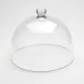 American Metalcraft LFTD11 Dome Cover, 11" Dia x 8.625" H, Clear Polycarbonate Round Lift Cloche 1 image