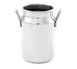 American Metalcraft MICH5 Creamer Pitcher, 5 oz, 2" Dia x 3" H, Stainless Steel with Handles 1 image