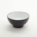 American Metalcraft NB30 - 30 oz Melamine Noodle Bowl, 6.75" L x 6.75" W x 3.5" H, Black/White Finish 1 image