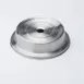 American Metalcraft PC0788S Plate Cover – Silver Steel, Fits 7‑5/8"‑4‑7/8" Plates 1 image