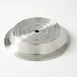 American Metalcraft PC1300S Plate Cover - 13.25" 2.4" H Stainless Silver Fits 12-5/8"‑13" Plates Strap 1 image