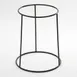 American Metalcraft RSR10 Pizza Stand- 8-3/8" Top/9-7/8" Bottom/11-3/4" H Rubber Coated Steel 1 image