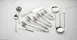 American Metalcraft SHFF12 Cold Meat Fork, Hand‑Forged Stainless Steel, 12" Length, Amano Buffetware 2 image