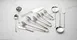 American Metalcraft SHFT6 Hand‑Forged Stainless Steel 6" Serving Tongs, Amano Buffetware 2 image