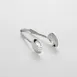 American Metalcraft SHFT6 Hand‑Forged Stainless Steel 6" Serving Tongs, Amano Buffetware 1 image