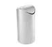 American Metalcraft TIM2 Trash Receptacle, 4-3/4" Dia x 9" H Round Swing Style, Brushed Stainless Steel 1 image