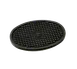 American Metalcraft TRVO53 Silicone Oval Trivet 5.5" L x 3.75" W x 0.25" H Black Heat Slip Resistant 1 image