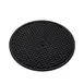 American Metalcraft TRVR10 Trivet, 10" Diameter Round Silicone Black Heat-Resistant Pad - 1/4" Height 1 image