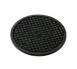 American Metalcraft TRVR675 6-3/4" Round Silicone Trivet, Black, Heat-Scratch & Slip-Resistant 1 image