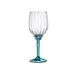 Steelite 49206Q211 - Florian Blue Stemmed Wine Glass, 12.75 Oz (3.125" x 8.25"), Glass - 24/Case 1 image